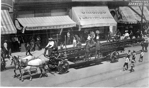 Pearl Street Fire equipment